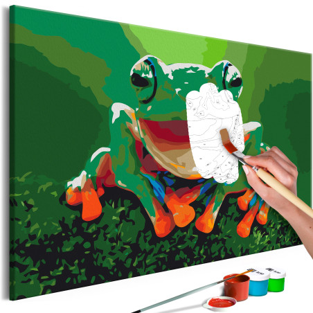Pictatul pentru recreere Laughing Frog 60 x 40 cm-01