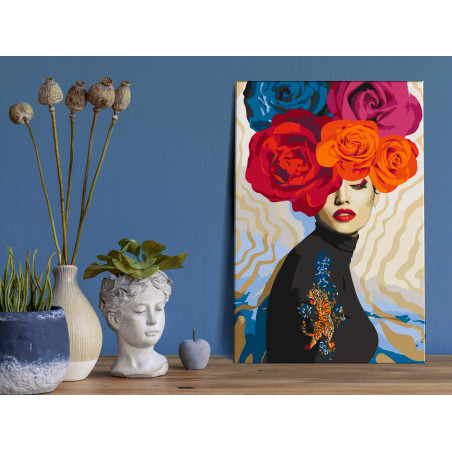Pictatul pentru recreere Tiger on Shoulder 40 x 60 cm-01