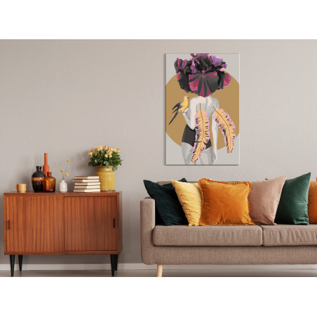 Pictatul pentru recreere Parrot Woman 40 x 60 cm-01