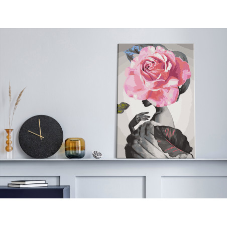 Pictatul pentru recreere Rose and Fur 40 x 60 cm-01