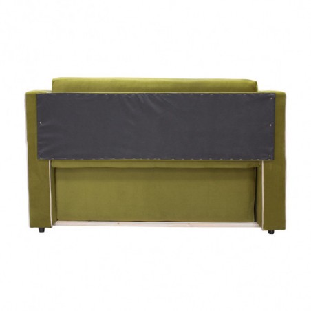 Canapea extensibila Ginger, Verde, 1580 x 940 x 960 mm.-01