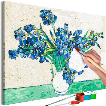 Pictatul pentru recreere Van Gogh's Irises 60 x 40 cm-01