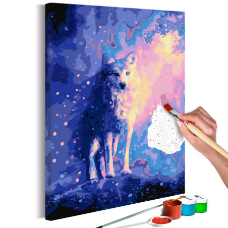 Pictatul pentru recreere Wolf 40 x 60 cm-01