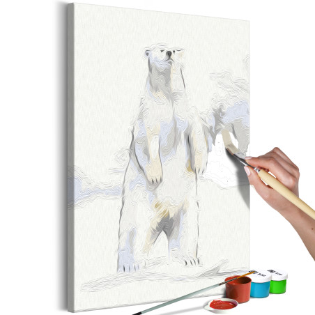 Pictatul pentru recreere Inquisitive Bear 40 x 60 cm-01