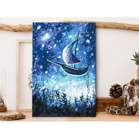 Pictatul pentru recreere Flying Ship 40 x 60 cm-01