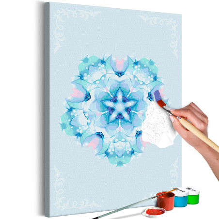 Pictatul pentru recreere Snowflake 40 x 60 cm-01