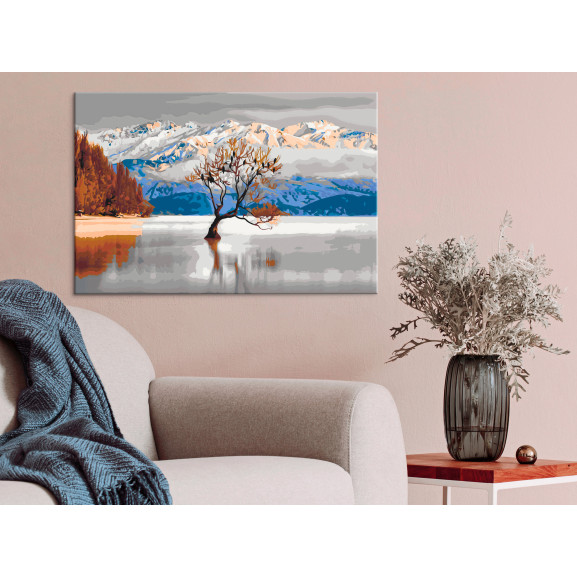 Pictatul pentru recreere wanaka lake 60 x 40 cm