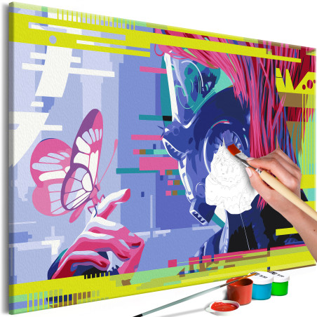 Pictatul pentru recreere Cyber Butterfly 60 x 40 cm-01
