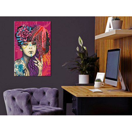 Pictatul pentru recreere Circuit Girl 40 x 60 cm-01