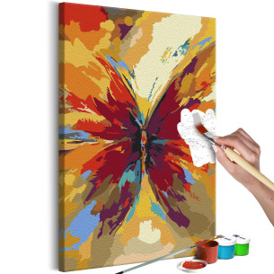Pictatul pentru recreere Multicolored Butterfly