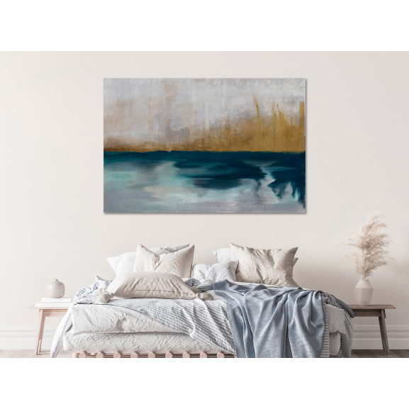 Tablou Golden Grasses (1 Part) Wide