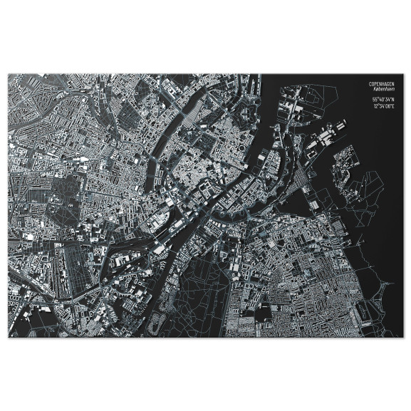 Tablou close up of copenhagen (1 part) wide