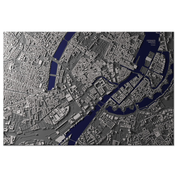 Tablou copenhagen center (1 part) wide