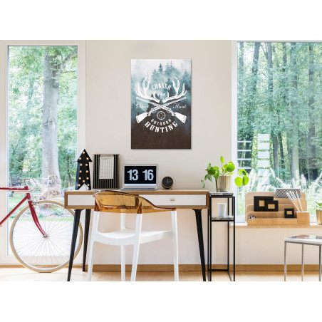 Tablou Hunting (1 Part) Vertical 40 x 60 cm-01