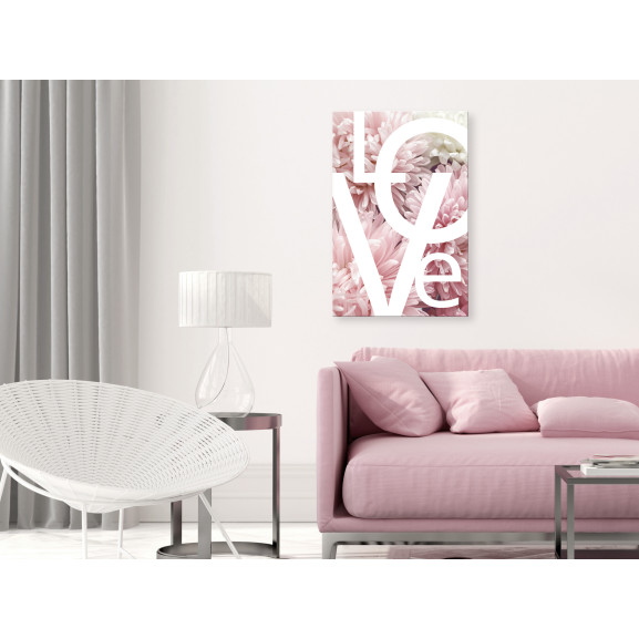 Tablou Love Letters (1 Part) Vertical 40 x 60 cm
