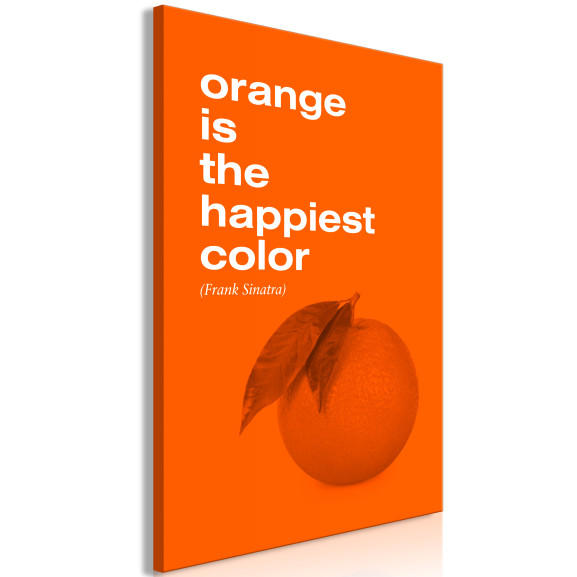 Tablou The Happiest Colour (1 Part) Vertical 40 x 60 cm