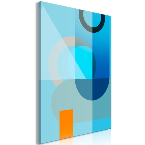 Tablou Blue Surface (1 Part) Vertical 40 x 60 cm