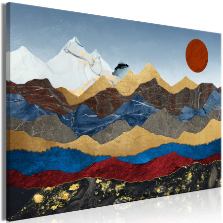 Tablou Heart of the Mountains (1 Part) Wide 90 x 60 cm-01