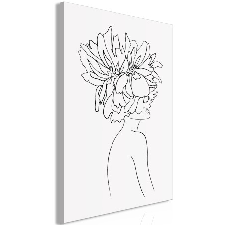 Tablou Floral Argument (1 Part) Vertical 40 x 60 cm-01