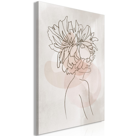 Tablou Sophie's Flowers (1 Part) Vertical 40 x 60 cm-01