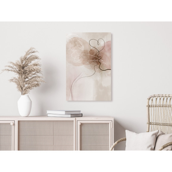 Tablou tangled in dreams (1 part) vertical 40 x 60 cm