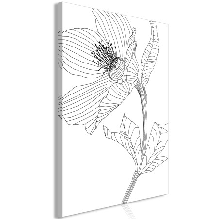 Tablou Spring Sketch (1 Part) Vertical 40 x 60 cm-01