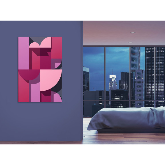 Tablou Abstract Home (1 Part) Vertical 40 x 60 cm