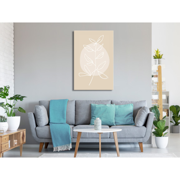 Tablou bright twig (1 part) vertical 40 x 60 cm