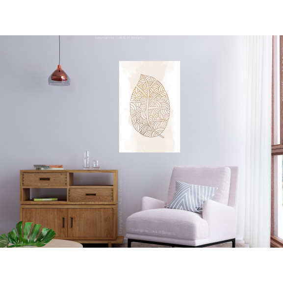 Tablou intricate nature (1 part) vertical 40 x 60 cm