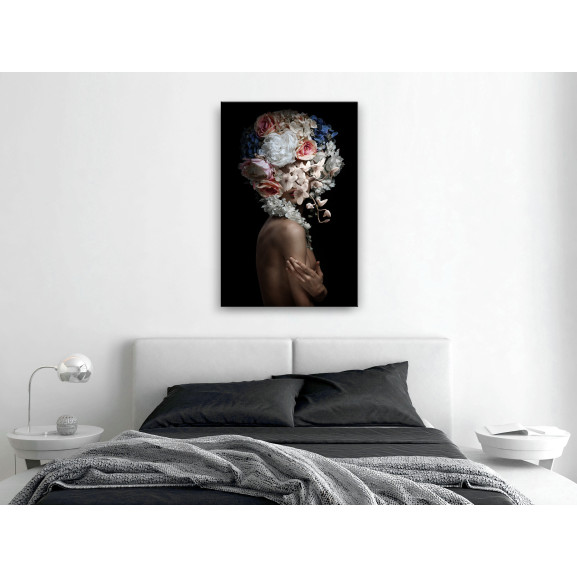 Tablou mysterious gesture (1 part) vertical 40 x 60 cm
