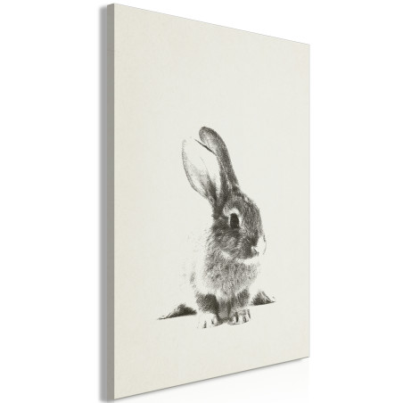 Tablou Fluffy Bunny (1 Part) Vertical 40 x 60 cm-01
