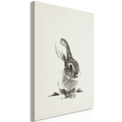Tablou Fluffy Bunny (1 Part) Vertical 40 x 60 cm