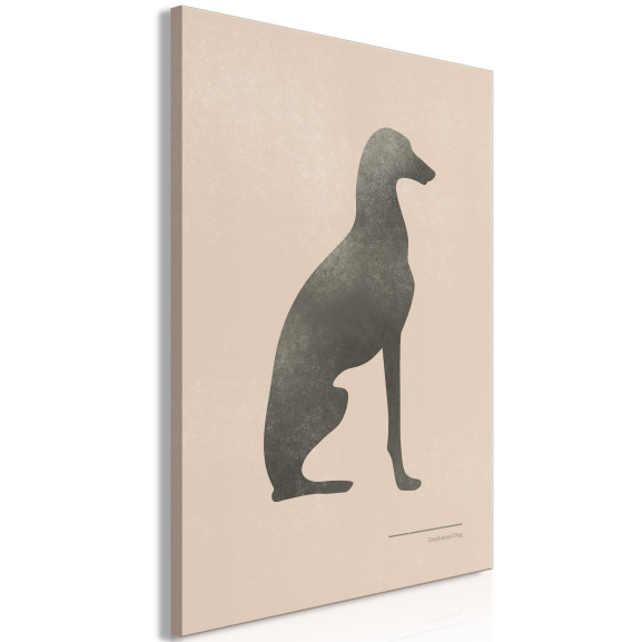 Tablou Calm Greyhound (1 Part) Vertical 40 x 60 cm