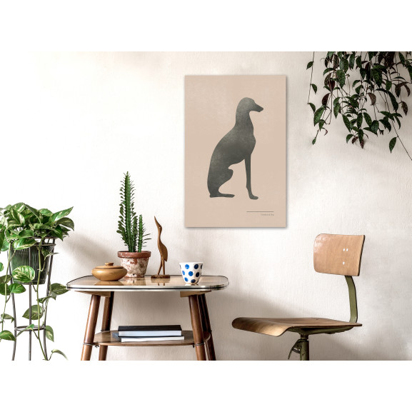 Tablou Calm Greyhound (1 Part) Vertical 40 x 60 cm