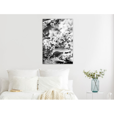 Tablou Monochrome Lilac (1 Part) Vertical 40 x 60 cm-01