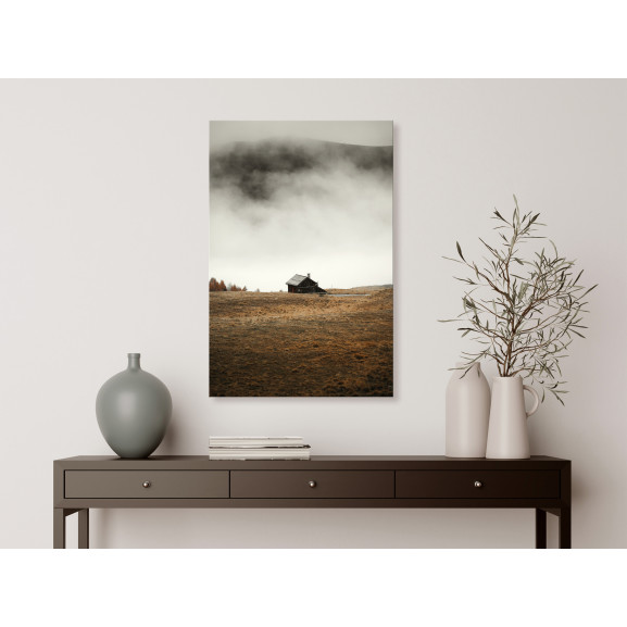 Tablou asylum in the mountains (1 part) vertical 40 x 60 cm