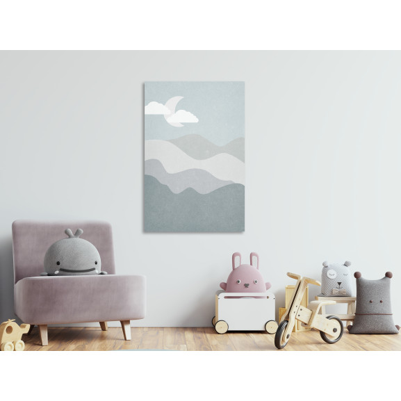 Tablou mysterious night (1 part) vertical 40 x 60 cm