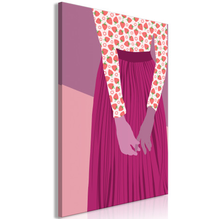 Tablou Strawberry Lady (1 Part) Vertical 40 x 60 cm-01