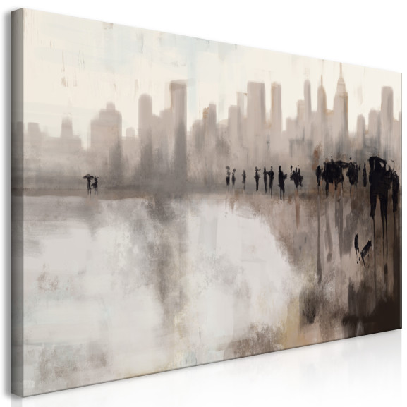 Tablou City in the Rain (1 Part) 70 x 35 cm