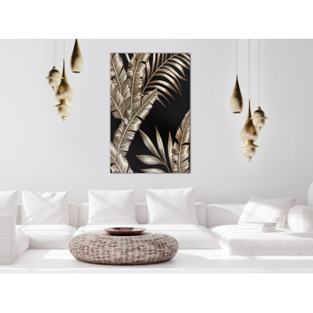 Tablou Golden Island (1 Part) Vertical 40 x 60 cm-01
