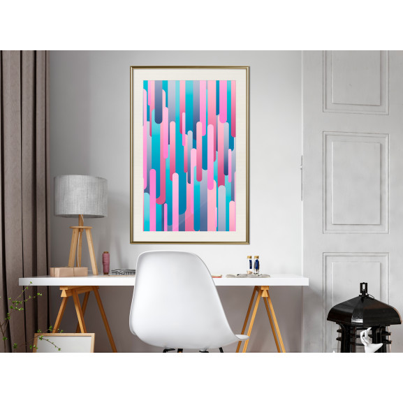 Poster Abstract Skyscrapers