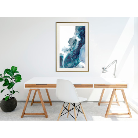 Poster Acrylic Pouring I-01