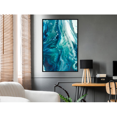 Poster Acrylic Pouring II-01