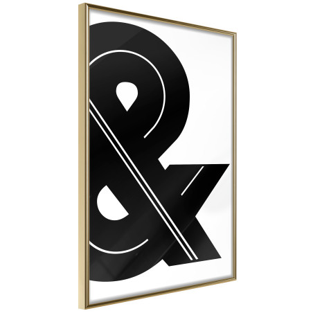 Poster Ampersand (Black and White)-01