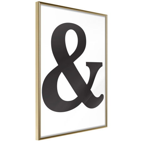 Poster Ampersand (Black)-01