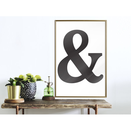 Poster Ampersand (Black)-01