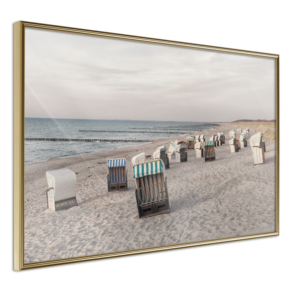 Poster Baltic Beach Chairs