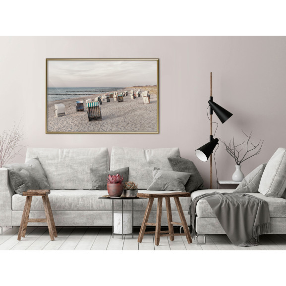 Poster Baltic Beach Chairs