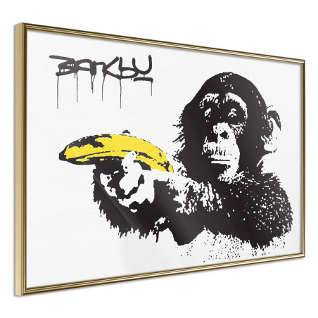 Poster Banksy: Banana Gun I-01