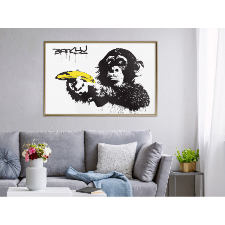Poster Banksy: Banana Gun I-01